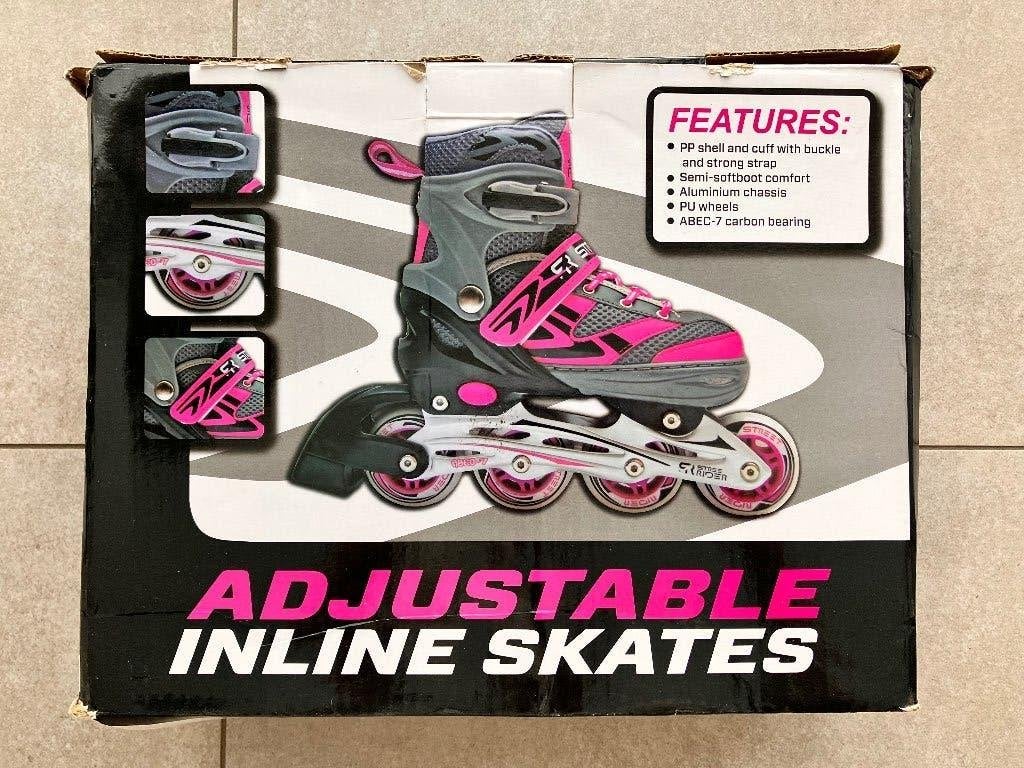 Skeelers, Verstelbaar, Kinderen, Zo goed als nieuw, Inline skates 4 wielen
