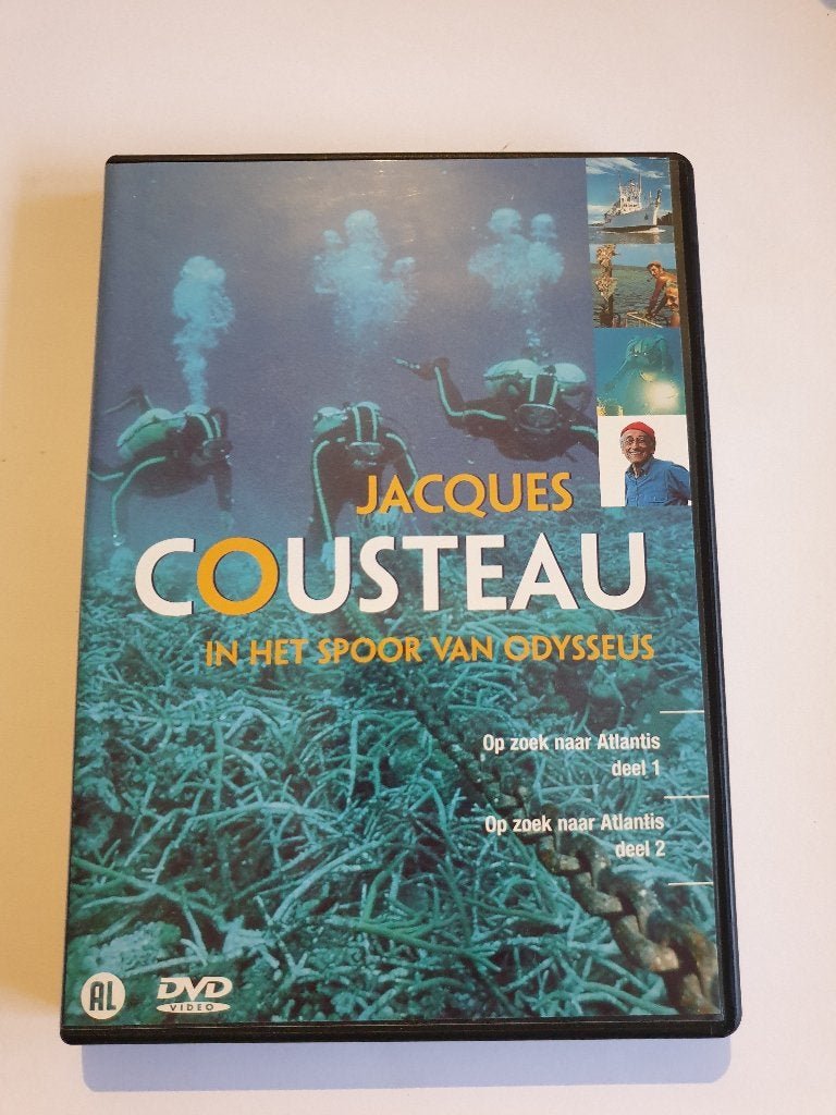 4507 jacques cousteau in het spoor van odysseus, Alle leeftijden, Verzenden, Zo goed als nieuw, Natuur