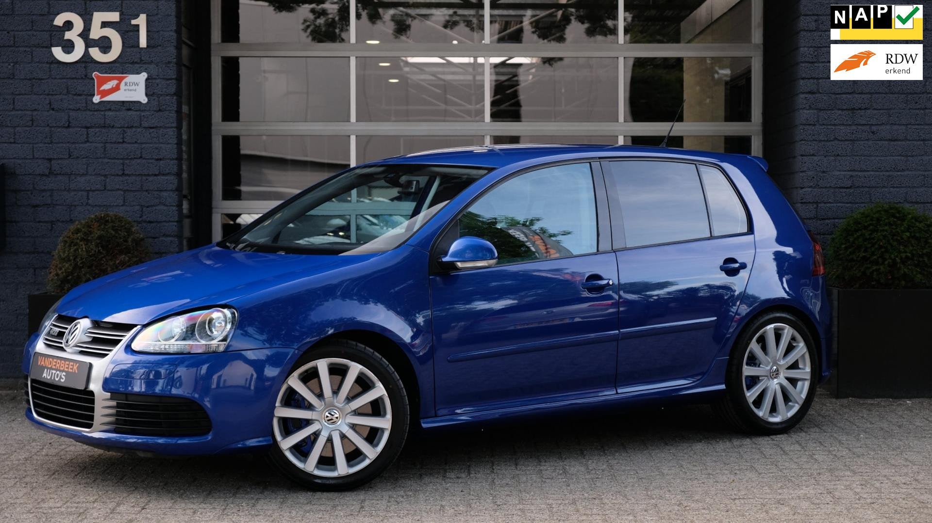 Volkswagen GOLF 3.2 R32 250PK 4-Motion | Volledig Milltek, Stof, Gebruikt, Zwart, 3189 cc