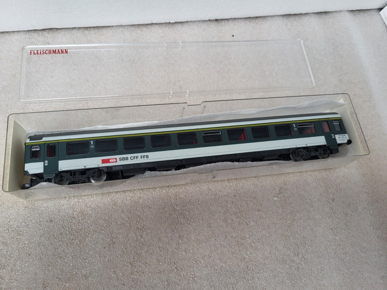 Roco 44471 Rijtuig 1e kl. SBB, type EW IV, Schaal 1/87, Gelijkstroom, Wagon, Ophalen of Verzenden, Zo goed als nieuw