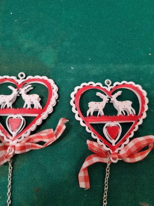 hangers hart met hert metaal [b197], Ophalen of Verzenden, 'T Olde Gre-j, Info@toldegrej.nl, Endepoelstraat 20f Didam