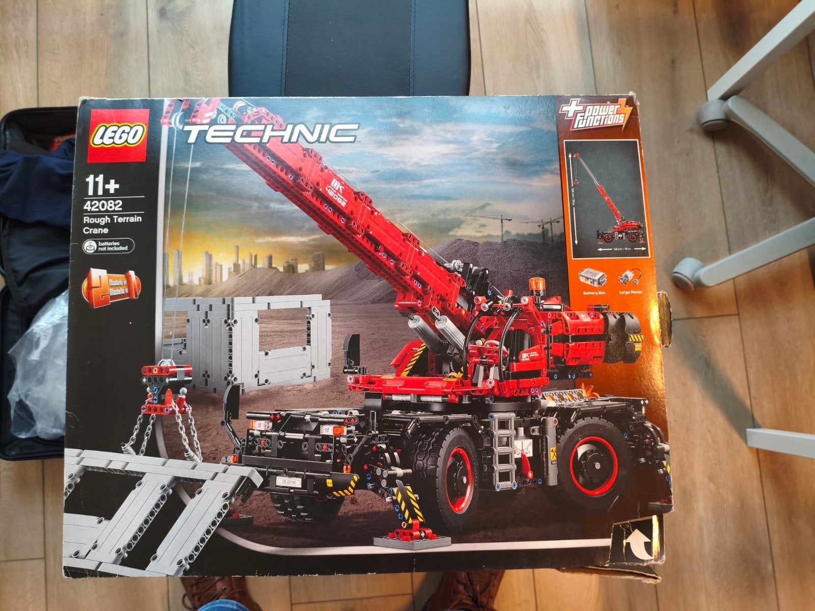 LEGO Technic 42082 Kraan voor ruw terrein