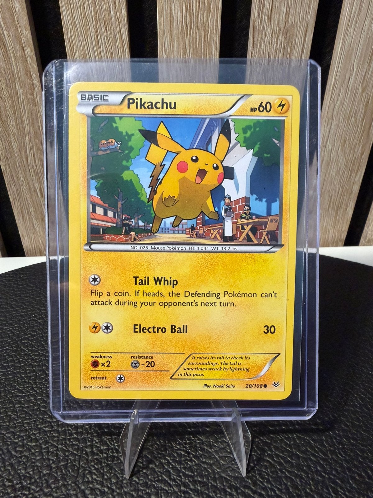 Pikachu 20/108 (Roaring Skies), Hobby en Vrije tijd, Verzamelkaartspellen | Pokémon, Ophalen of Verzenden, Nieuw, Losse kaart