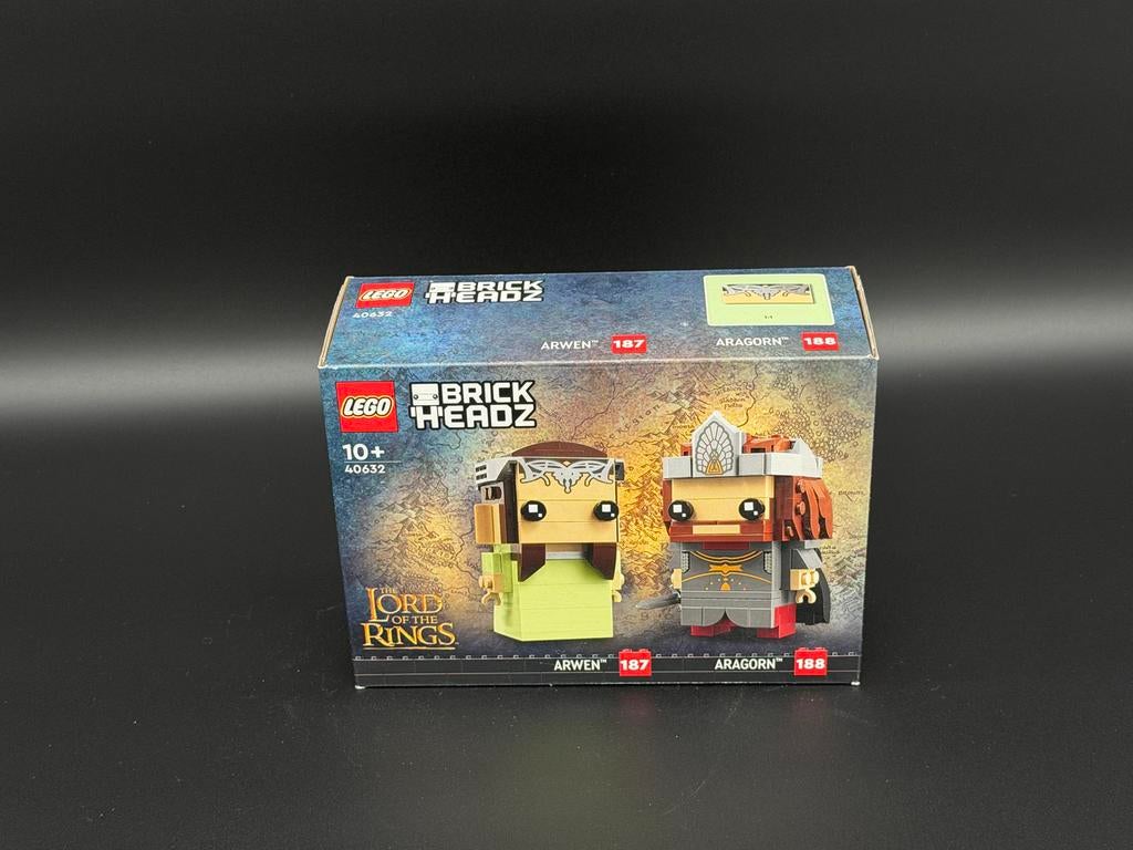 LEGO BrickHeadz 40632 The Lord of the Rings Arwen & Aragorn, Overige thema's, Lego, Nieuw, Ophalen of Verzenden