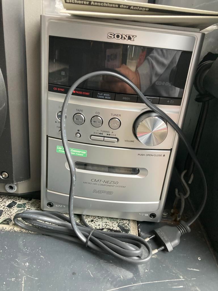 Sony CMT-NEZ50 Micro Hifi Component Systeem met MP3, Ophalen, Zo goed als nieuw