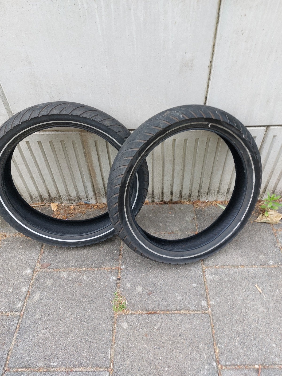 2 versleten fatbike knaap banden, Ophalen, Gebruikt, Overige merken