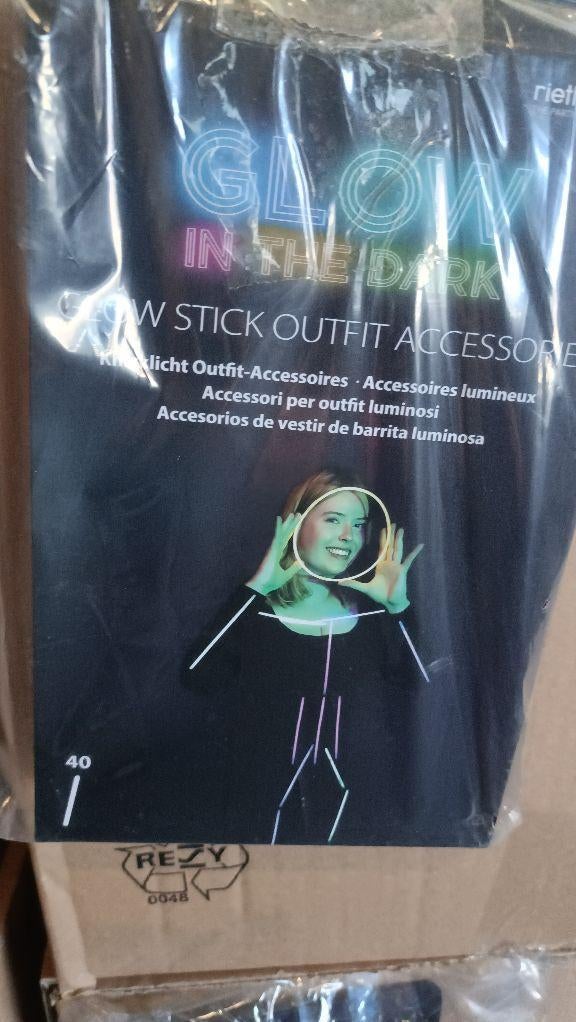 Partijhandel Glow Stick Outfit - Partij 93 stuks, ., Nieuw, Ophalen of Verzenden, .