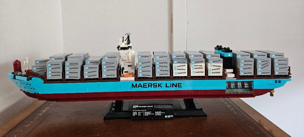 Maersk lego boot, Ophalen, Overige thema's, Lego, Zo goed als nieuw