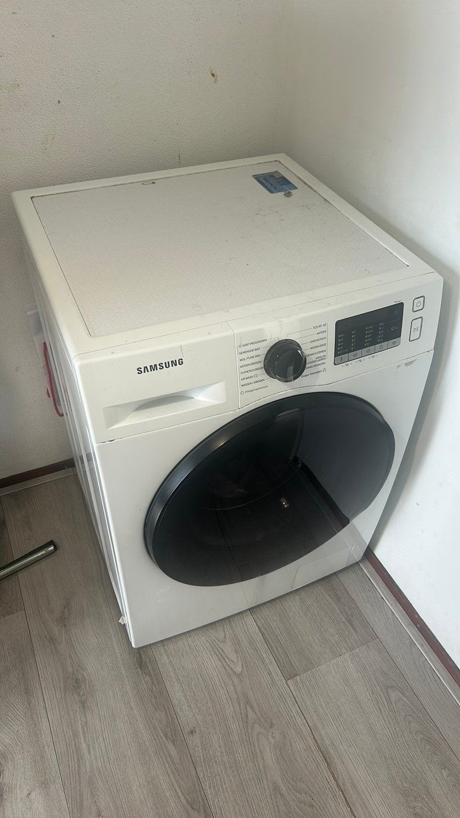 Samsung wasmachine DEFECT, Witgoed en Apparatuur, Ophalen, Zo goed als nieuw, 1200 tot 1600 toeren, 85 tot 90 cm