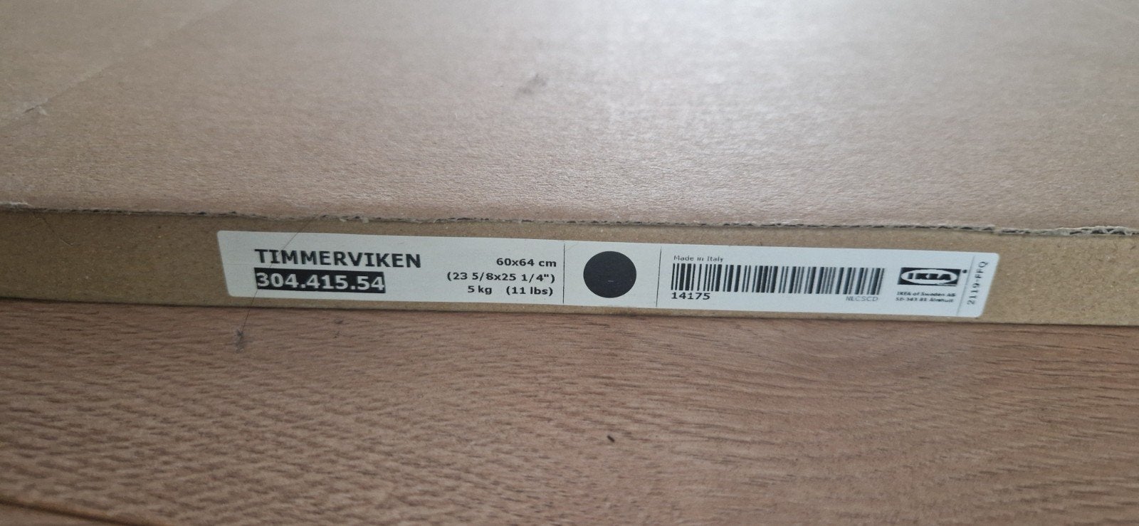 IKEA Timmerviken kastdeuren zwart 60x64cm (2 stuks), Ophalen, 50 tot 100 cm, Zo goed als nieuw, Minder dan 25 cm