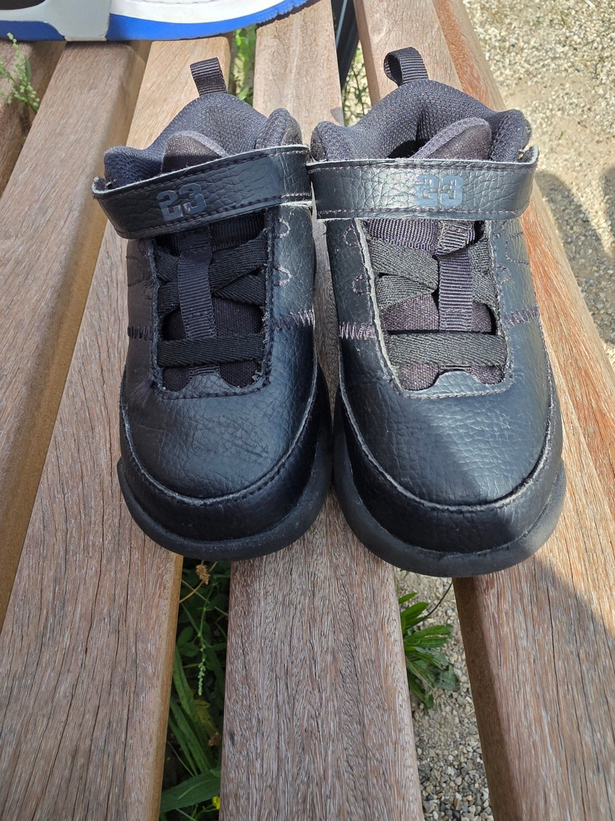 Nike Jordan sneakers/gympen. - zwart - maat 23, Ophalen of Verzenden, Zo goed als nieuw, Jongen of Meisje, Schoenen