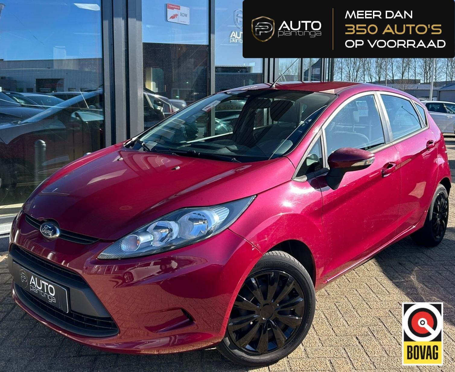 Ford Fiesta 1.25 Champion | Nette Staat | NL AUTO | Nieuwe A, Voorwielaandrijving, Stof, 1242 cc, 4 cilinders