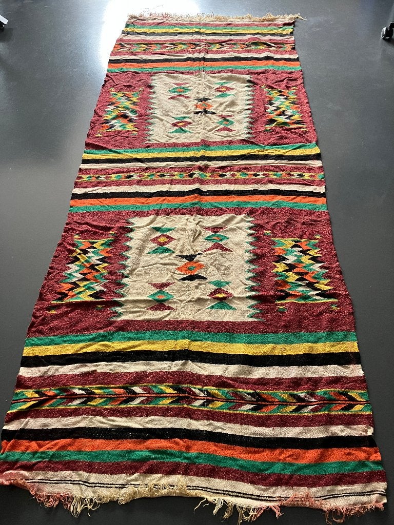 Oosters vloerkleed/wandkleed, Orientaals, 100 tot 150 cm, Geel, 200 cm of meer