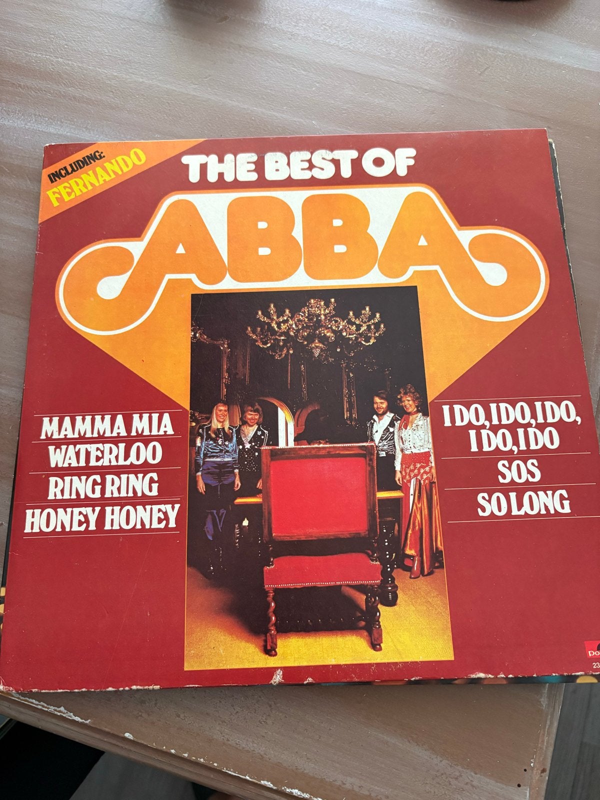 ABBA - The Best Of ABBA LP (Inclusief Fernando), LP, Gebruikt, Pop, Ophalen of Verzenden