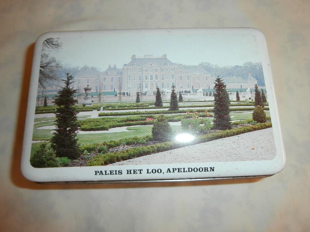 Trommel Paleis 't Loo-Apeldoorn, Verzamelen, Blikken, Ophalen of Verzenden, Zo goed als nieuw, Overige