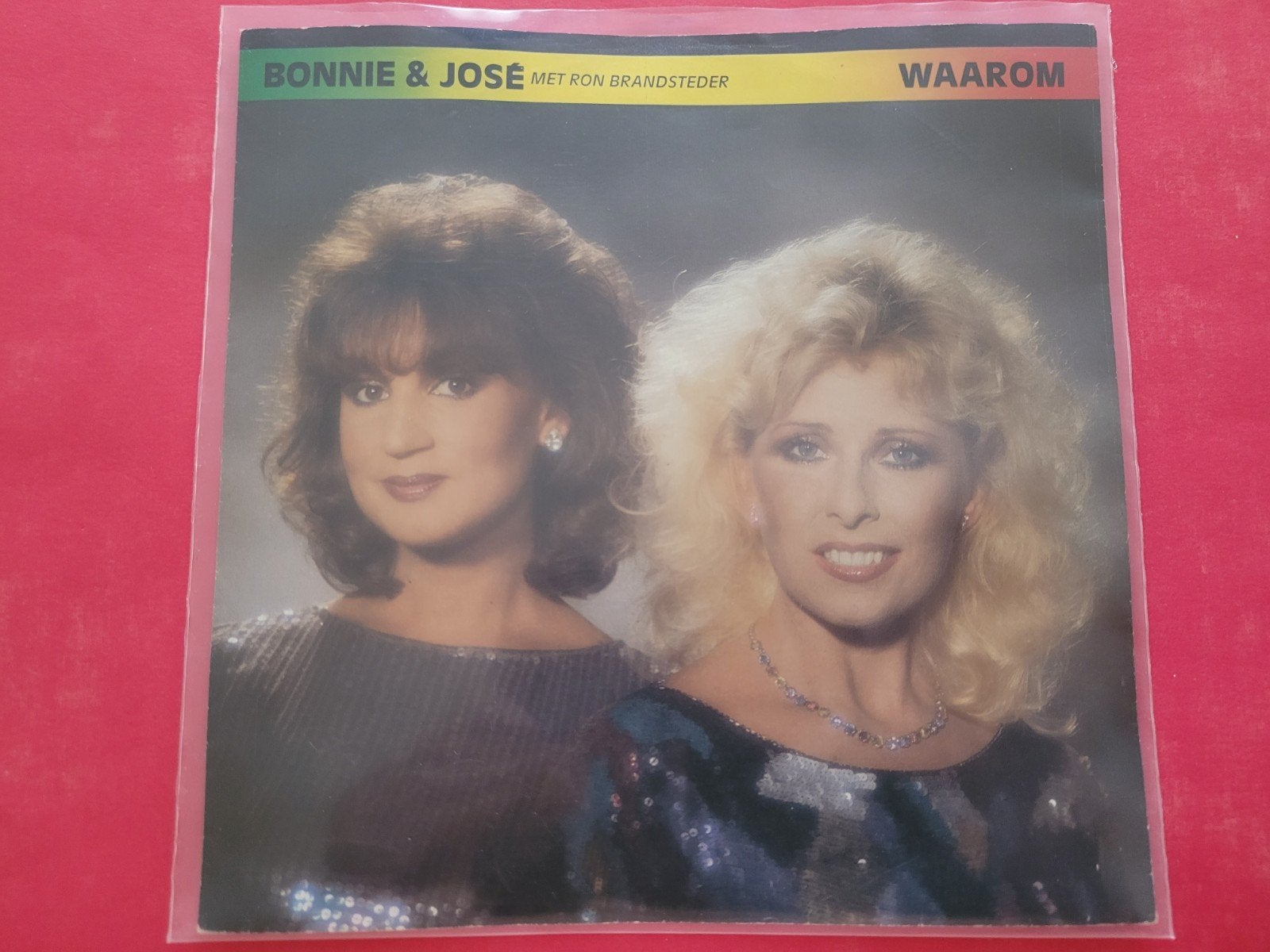 Bonnie & José - Waarom ( ABBA - Move on ), Cd's en Dvd's, Vinyl | Nederlandstalig, Ophalen, Zo goed als nieuw, Overige formaten