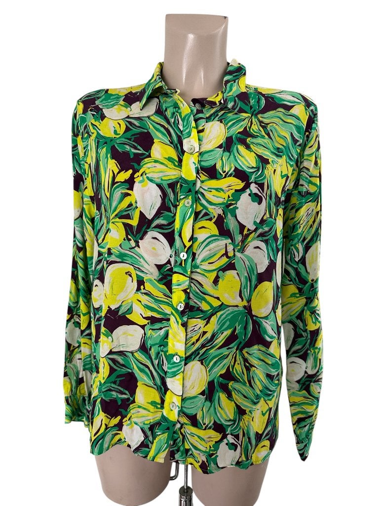 Pom Amsterdam blouse M, Kleding | Dames, Ophalen of Verzenden, Zo goed als nieuw, Groen