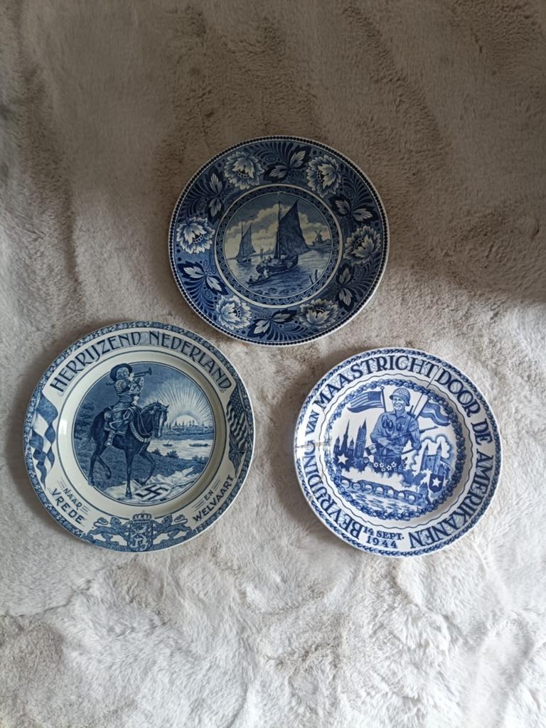 3 memorabele Borden, Ophalen of Verzenden