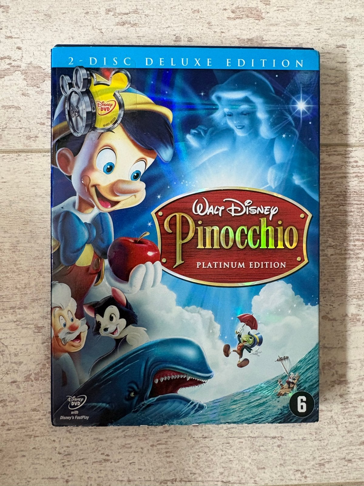 Walt Disney's Pinocchio Platinum Edition DVD, Bonusmateriaal, Alle leeftijden, Nederlands, Zo goed als nieuw