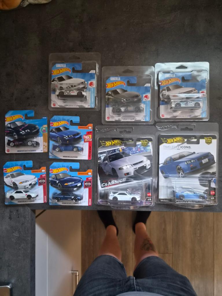 Hotwheels nissan skyline  lot, Ophalen, Nieuw, Auto