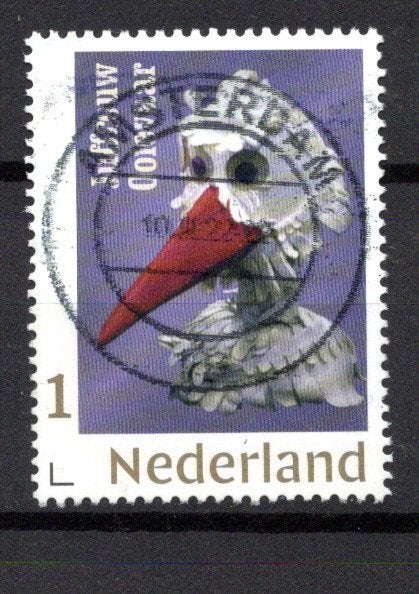 gestempelde zegel. persoonlijke: fabeltjeskrant, Ophalen of Verzenden, Na 1940, Gestempeld