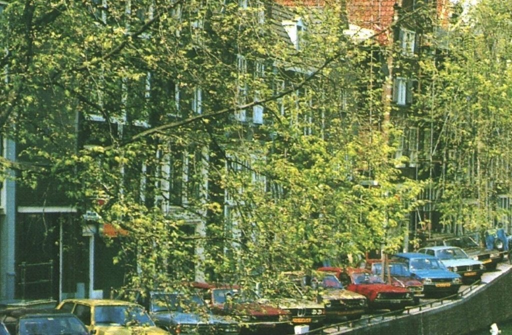 988221 Amsterdam _Gelopen met mooie zegel Draaiorgel, Ophalen of Verzenden, 1980 tot heden, Gelopen, Noord-Holland