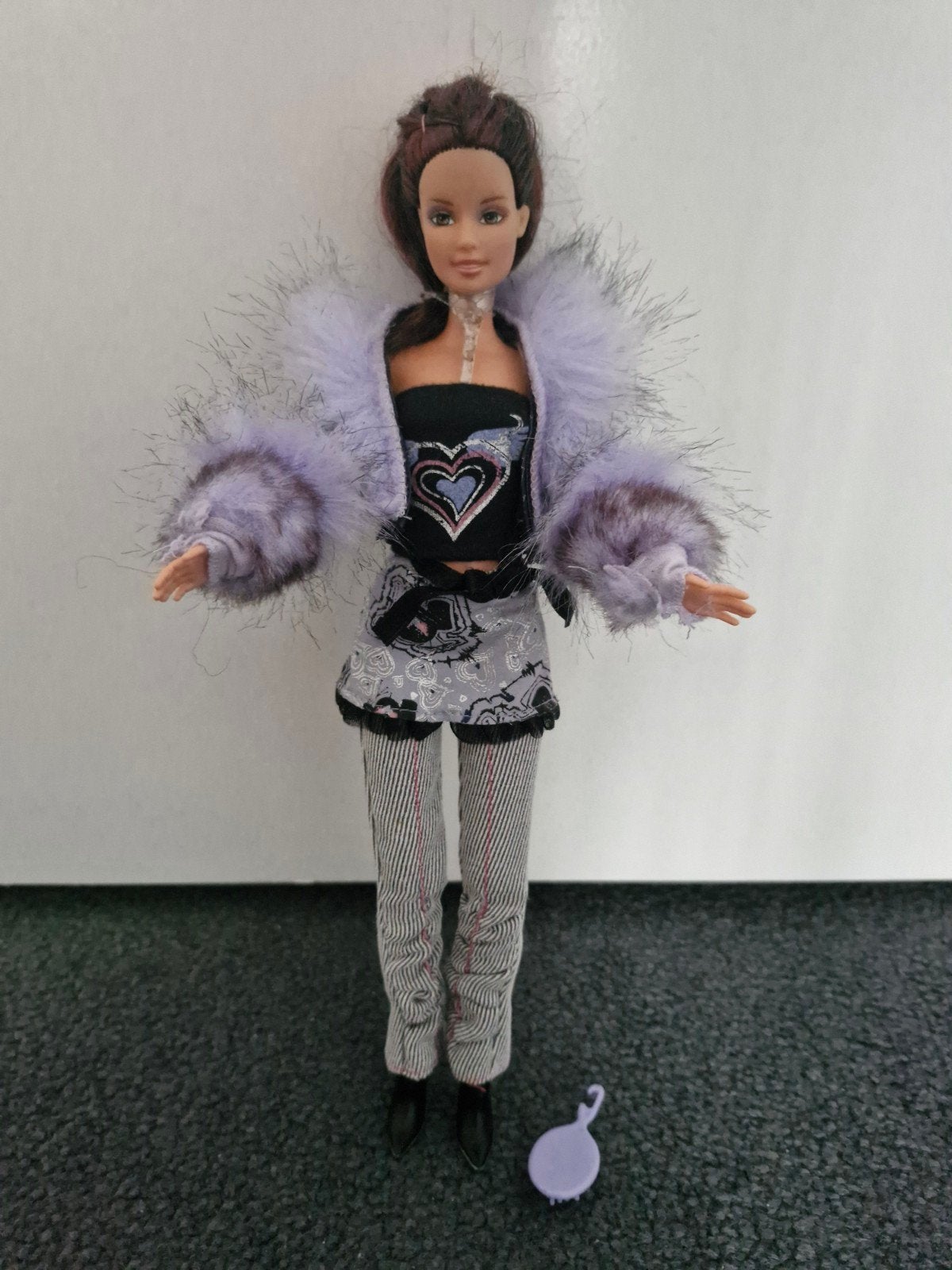 Barbie Mattel 1998 China met lichtgevende outfit, Ophalen of Verzenden, Gebruikt, Barbie