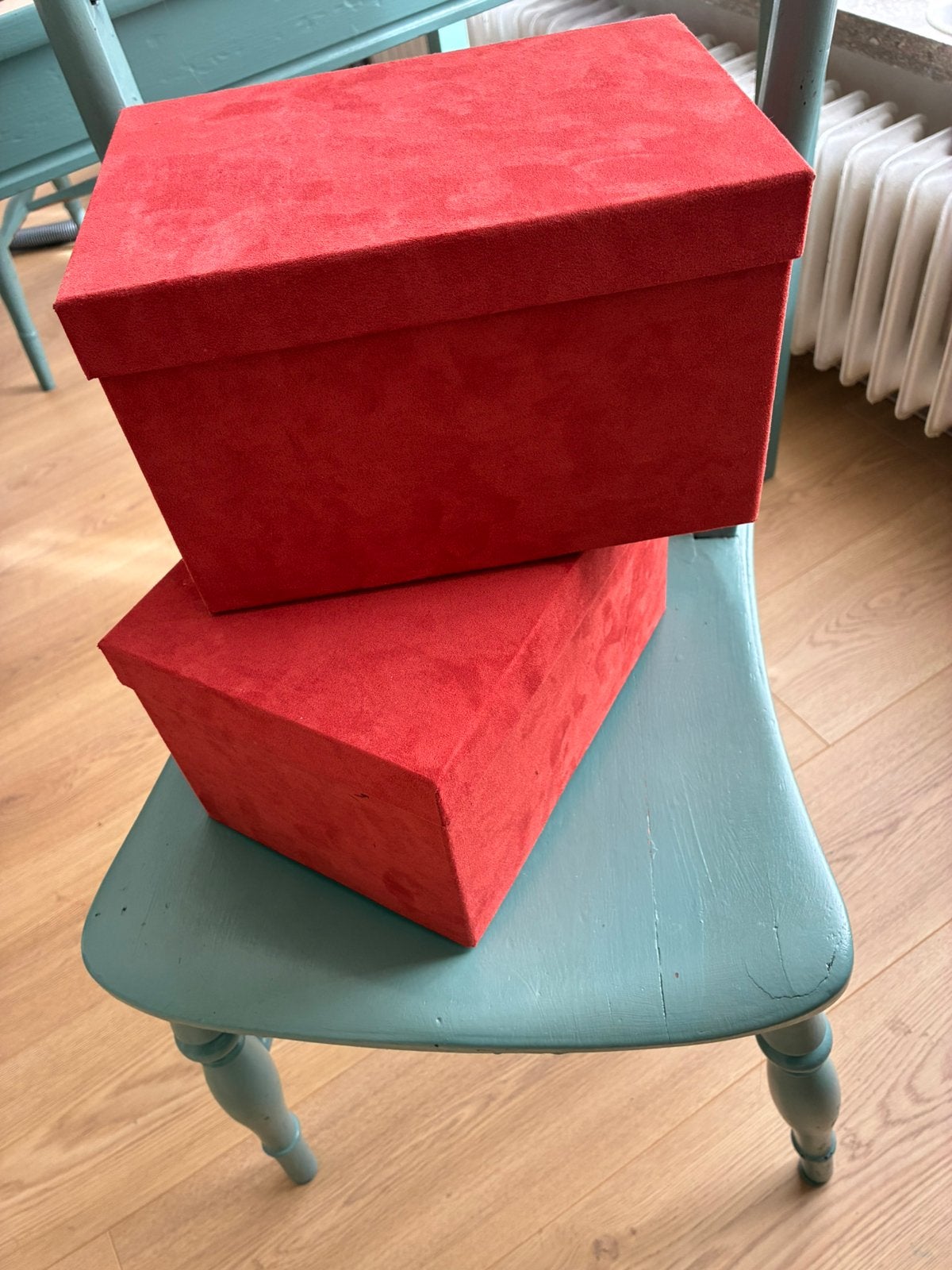 Twee Ghätta doosjes van  ikea, Ophalen of Verzenden, Zo goed als nieuw, 50 tot 100 cm, Minder dan 50 cm