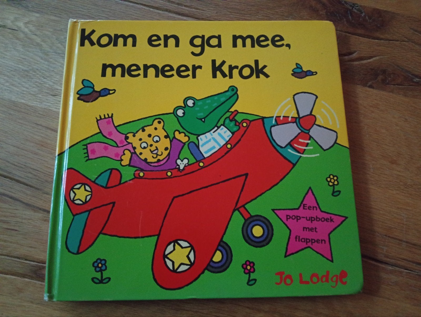 Kom en ga mee, meneer Krok - Jo Lodge (Pop-up boek), Boeken, Jo Lodge, Ophalen of Verzenden, Zo goed als nieuw, 2 tot 3 jaar