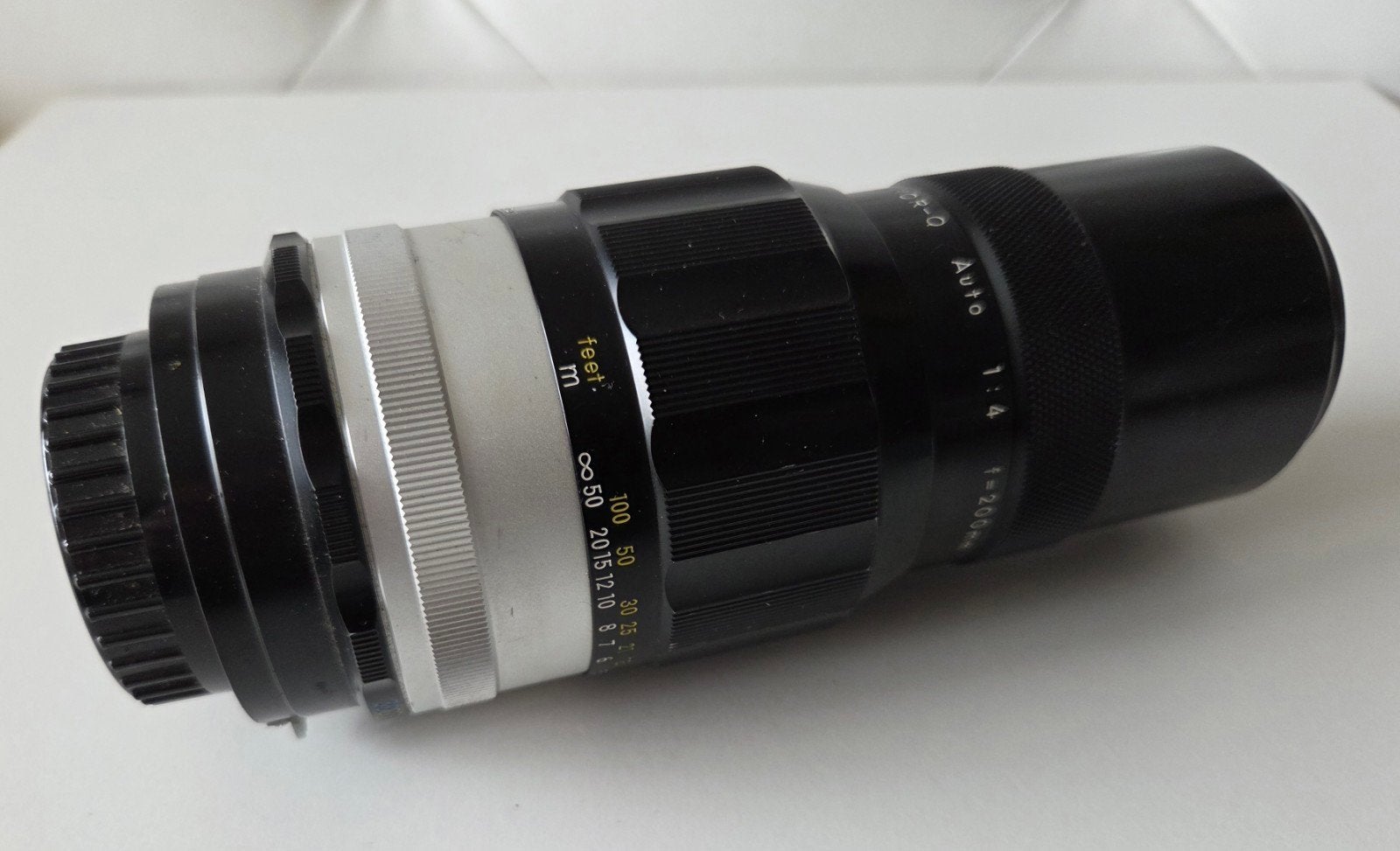 Nikon Nikkor-Q Auto 200mm f/4 non-AI handmatige telelens, Audio, Tv en Foto, Gebruikt, Nikon, Nikon F-mount, 200 mm