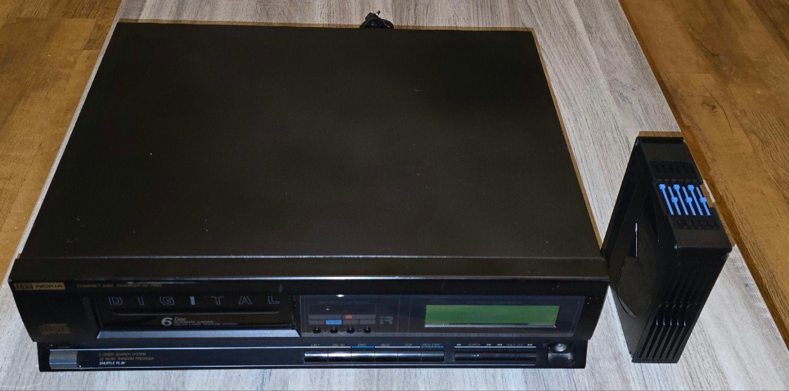 TT Nokia DP 7980 vintage CD speler, losse 6-disc cd-wisselaa, Ophalen of Verzenden, Refurbished, Overige merken, Wisselaar