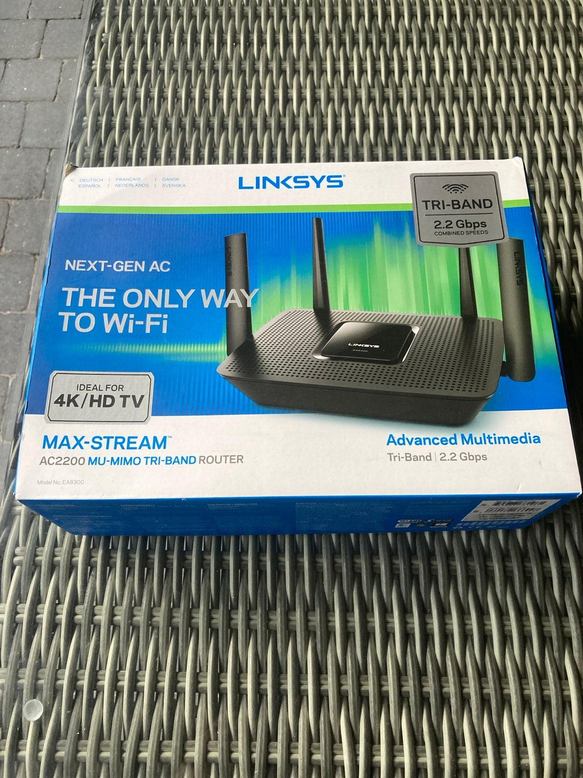 Linksys Max-Stream AC2200 MU-MIMO Tri-Band Router, Ophalen of Verzenden, Nieuw, Router