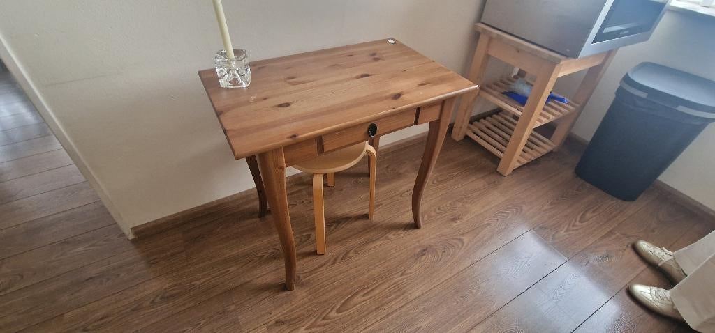 houten tafeltje, Ophalen, Minder dan 55 cm, Gebruikt, 60 cm of meer