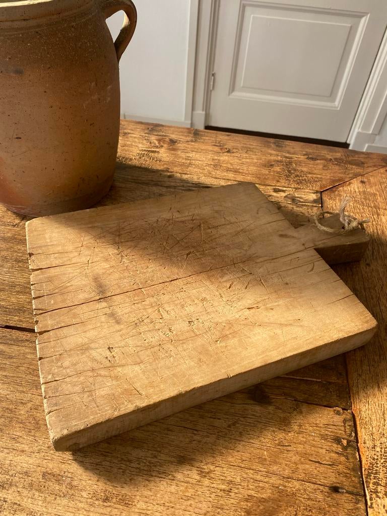 Brocante landelijke Frans broodplank - geleefd en stoer, Ophalen of Verzenden