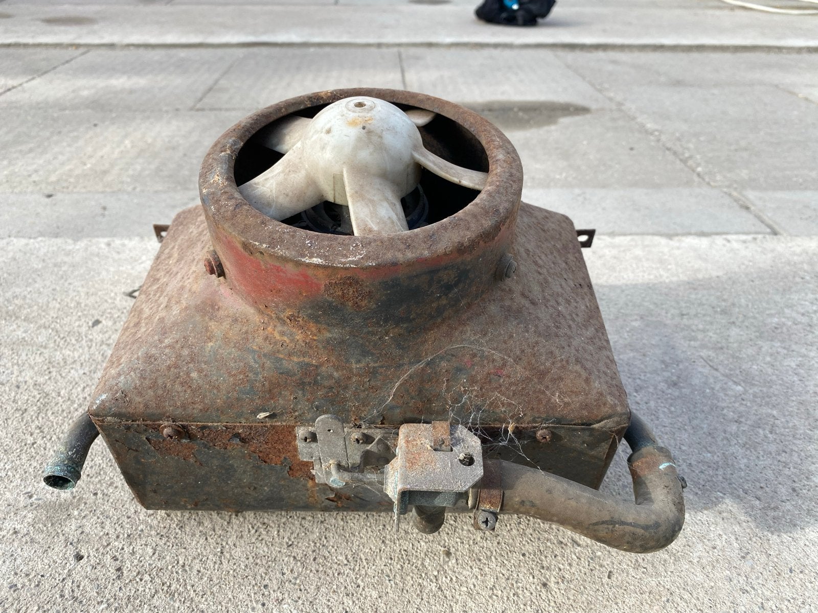 Opel blitz opel rekord kachel met ventilator, Ophalen of Verzenden, Gebruikt, Oldtimer onderdelen