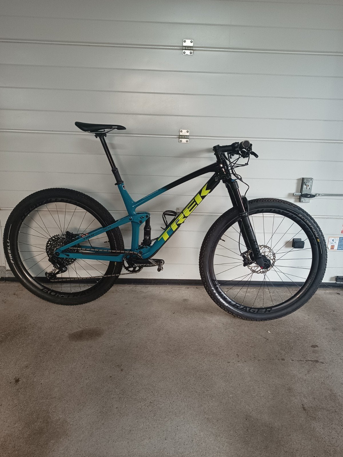 Trek Top Fuel 9.8 carbon maat L/55cm, Fietsen en Brommers, Ophalen, Fully, Zo goed als nieuw, Schijfrem