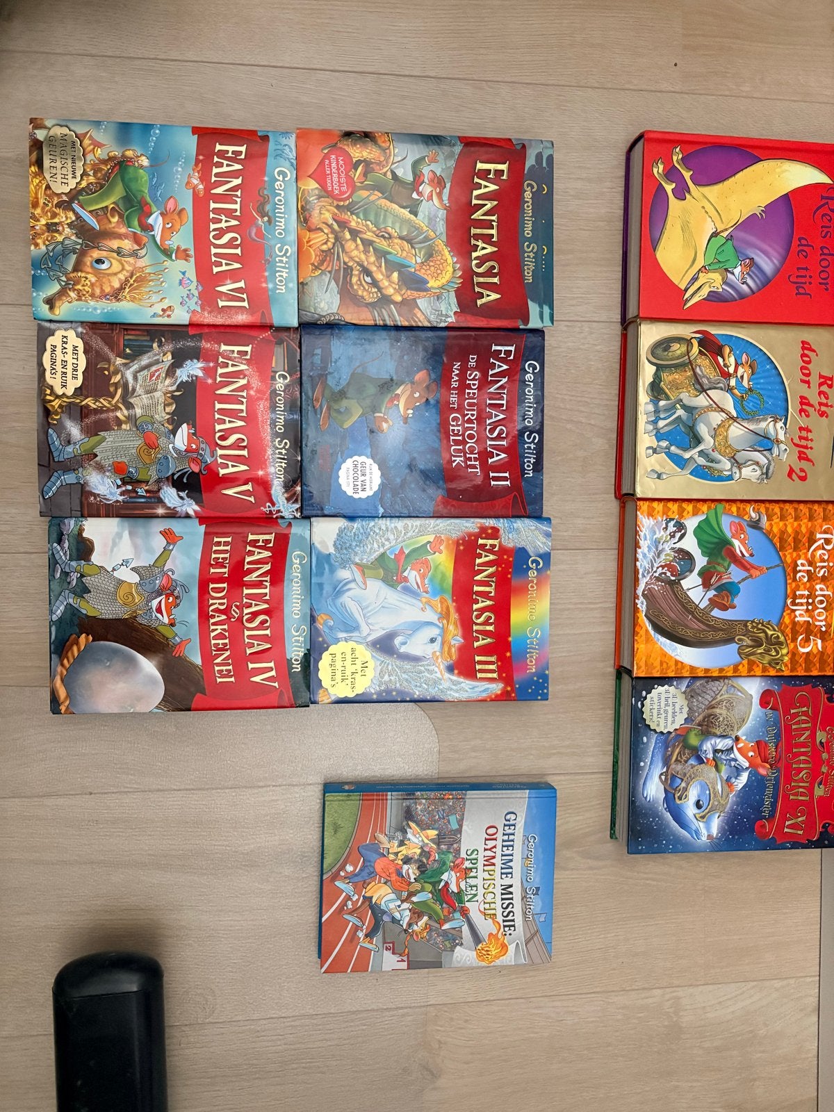 Geronimo Stilton Fantasia & Reis door de Tijd Boekenpakket, Boeken, Ophalen, Gelezen, Fictie