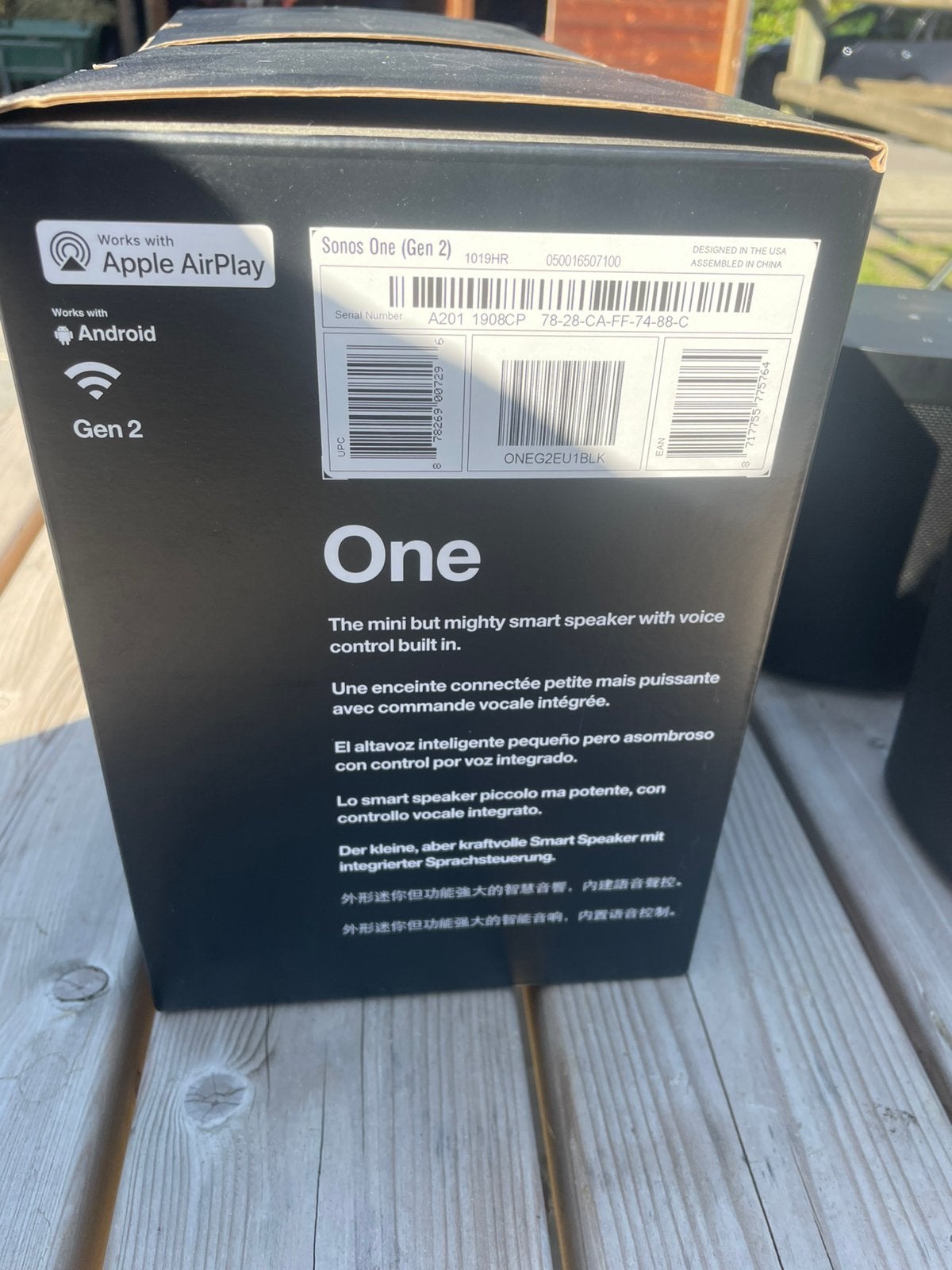 Foto 7 van Sonos One Gen 2 als nieuw!