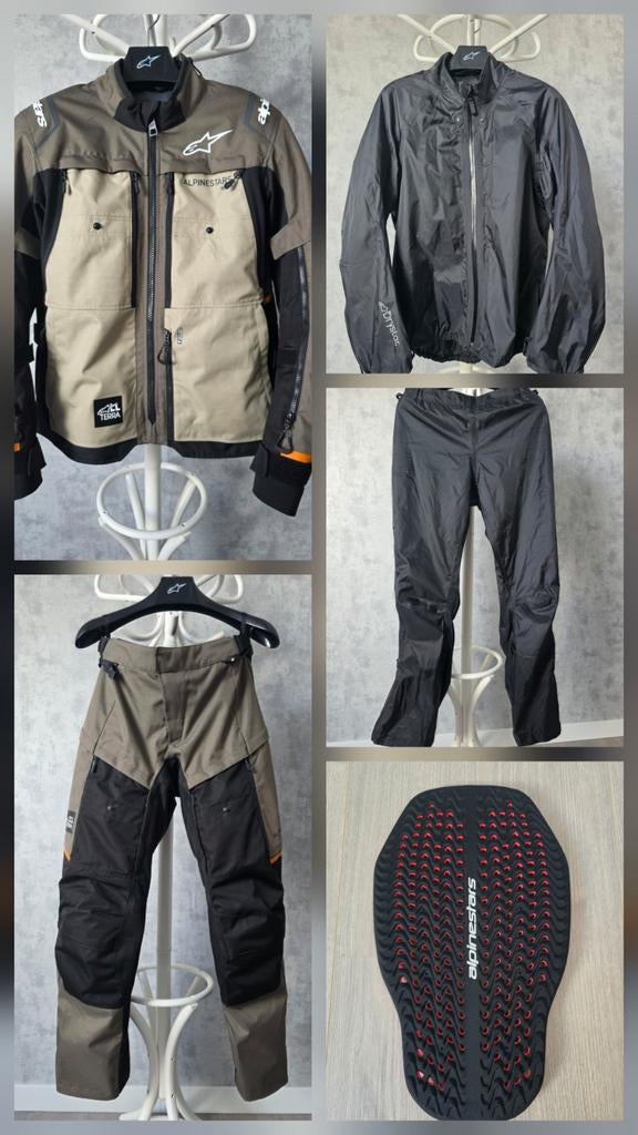 Motorpak Alpinestars Cusco Drystar jas en broek, maat L, Nieuw met kaartje, Combipak, Dames, Ophalen of Verzenden