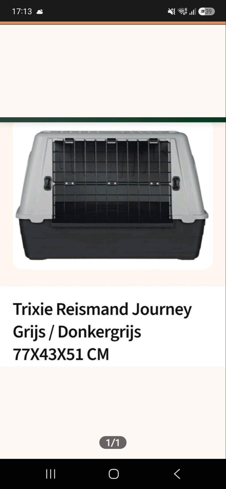 Auto reismand, Ophalen, Zo goed als nieuw