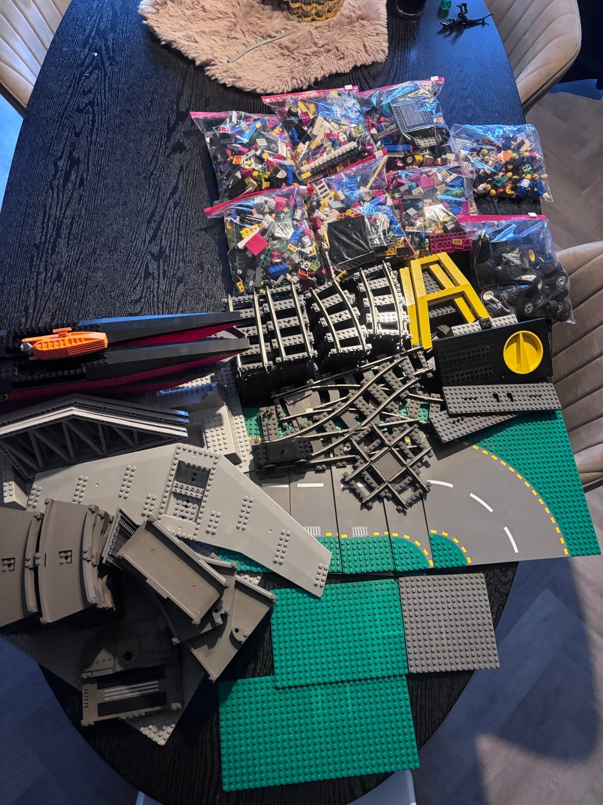 Grote partij LEGO met platen en diverse onderdelen, Ophalen of Verzenden, Gebruikt, Overige merken