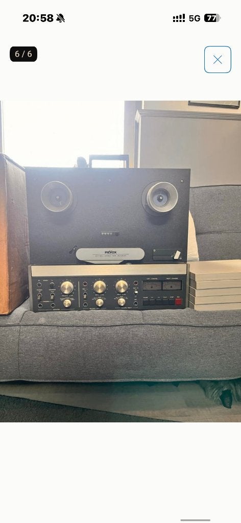 ReVox B77 MK2 Bandrecorder, Audio, Tv en Foto, Bandrecorders, Ophalen of Verzenden, Bandrecorder