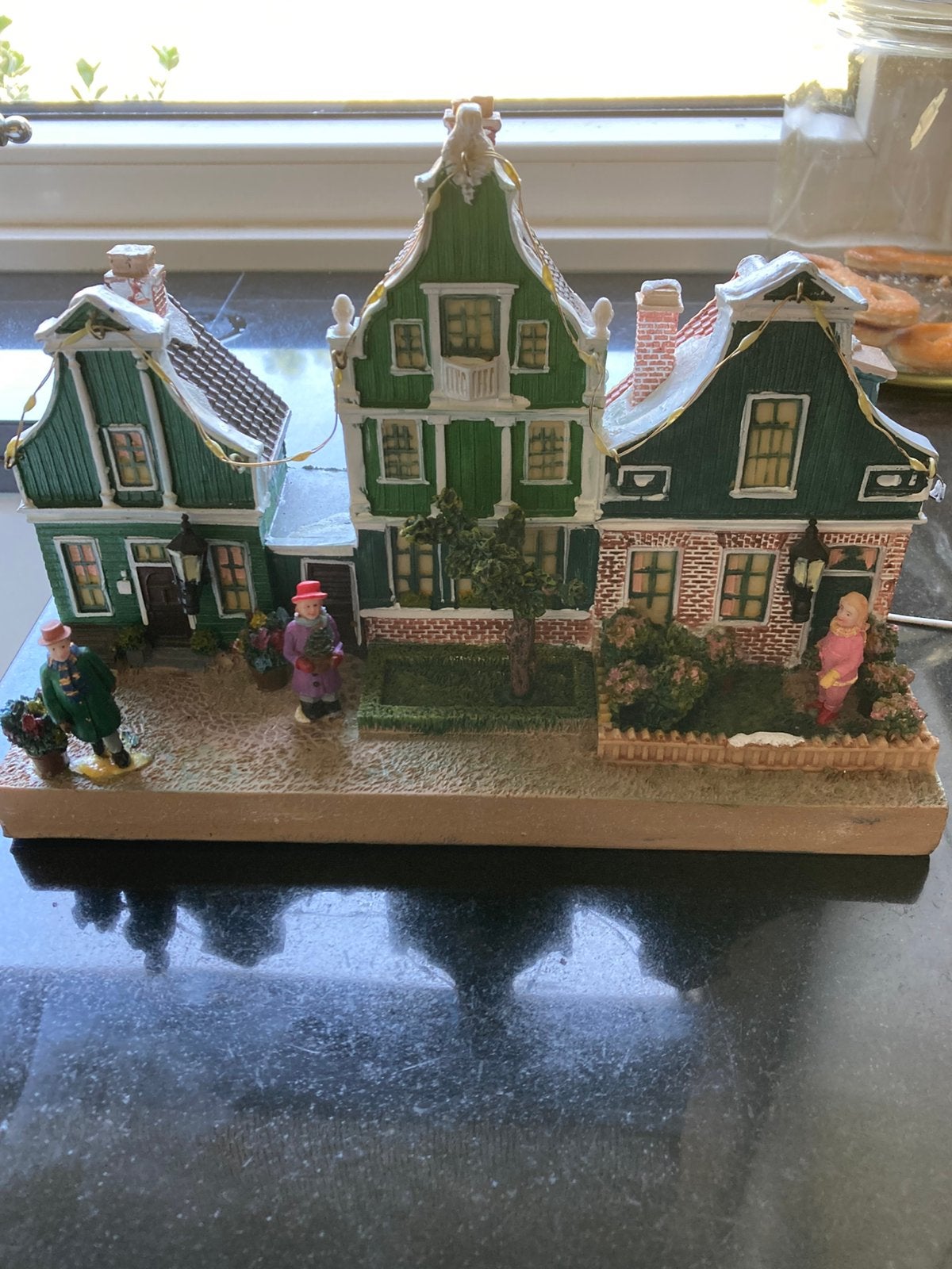 Ik zoek Zaanse huisjes met verlichting., Hobby en Vrije tijd, Ophalen of Verzenden, Gebruikt, Groter dan 1:32