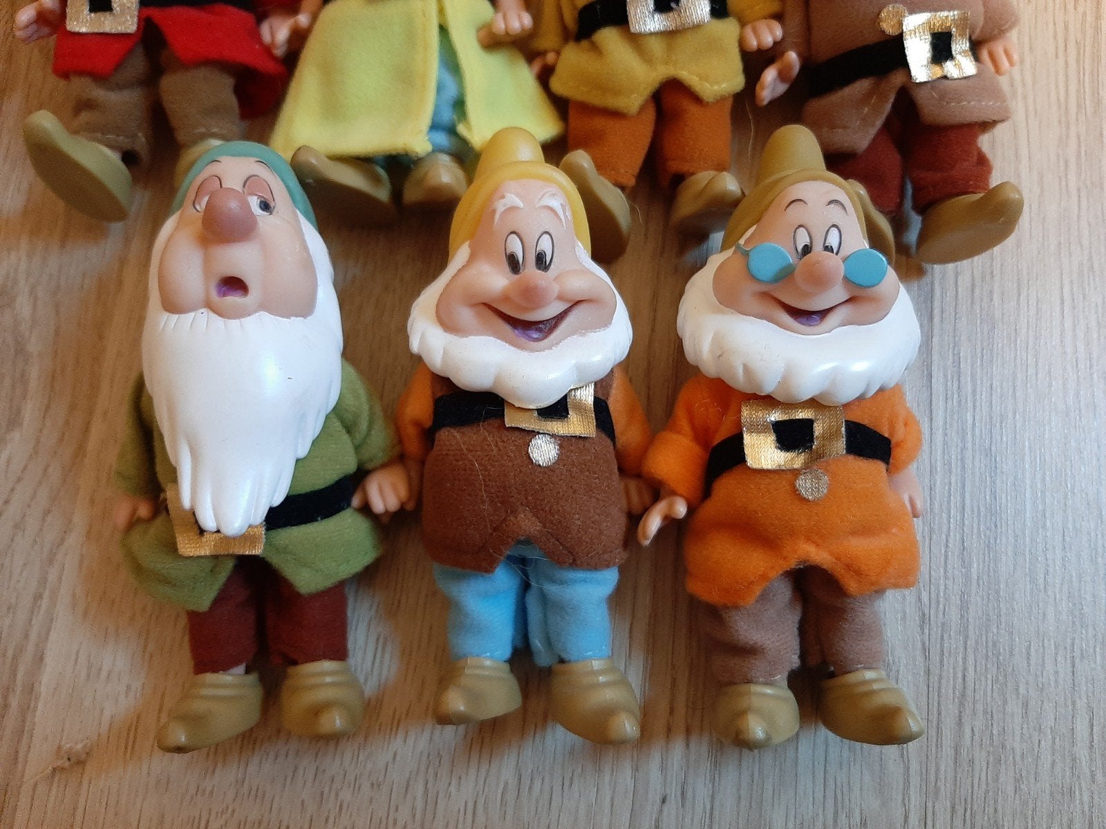 Sneeuwwitje en de 7 dwergen figuren, Verzamelen, Ophalen of Verzenden, Sneeuwwitje of Doornroosje, Beeldje of Figuurtje