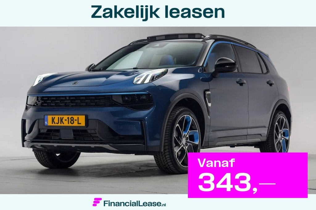 Lynk & Co 01 1.5 PHEV [ Panorama Zwarte hemel Navi 360-Cam, Plug-in hybride, Bedrijf, 1854 kg, Hybride Elektrisch/Benzine