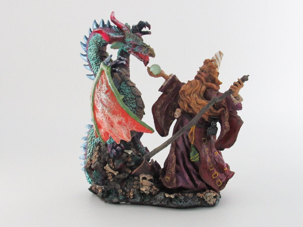 Tovenaar / Merlijn de Tovenaar beelden / beeldjes, Verzamelen, Ophalen of Verzenden, Nieuw, Fantasy