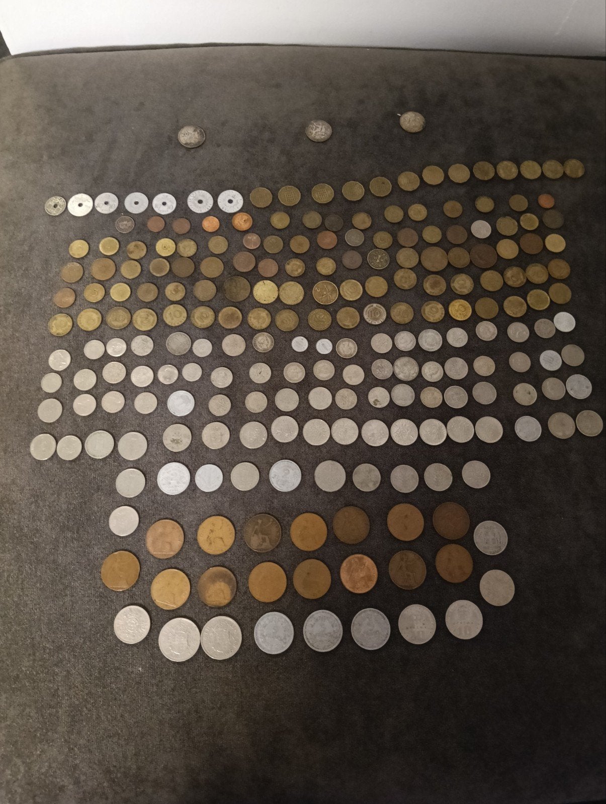 Collectie oude munten en bankbiljetten, Verzamelen, Ophalen of Verzenden