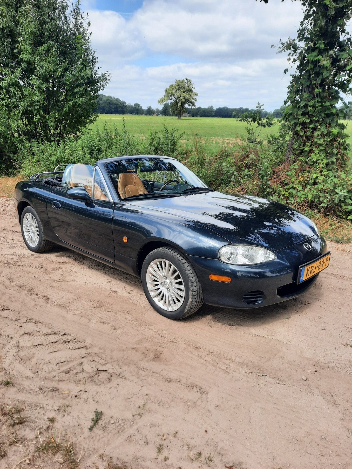 Mazda MX-5 1.6 I 2005, 13 km/l, Achterwielaandrijving, 4 cilinders, Cabriolet