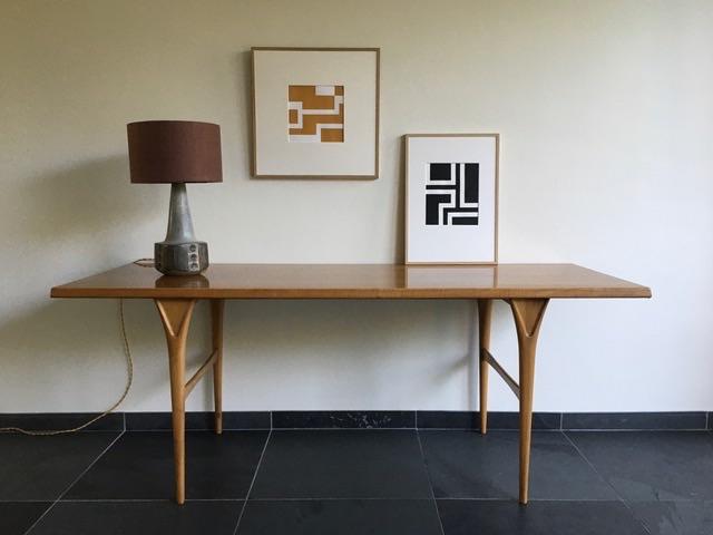 Vintage koffietafel, 100 tot 150 cm, 50 tot 75 cm, 50 tot 100 cm, Zo goed als nieuw