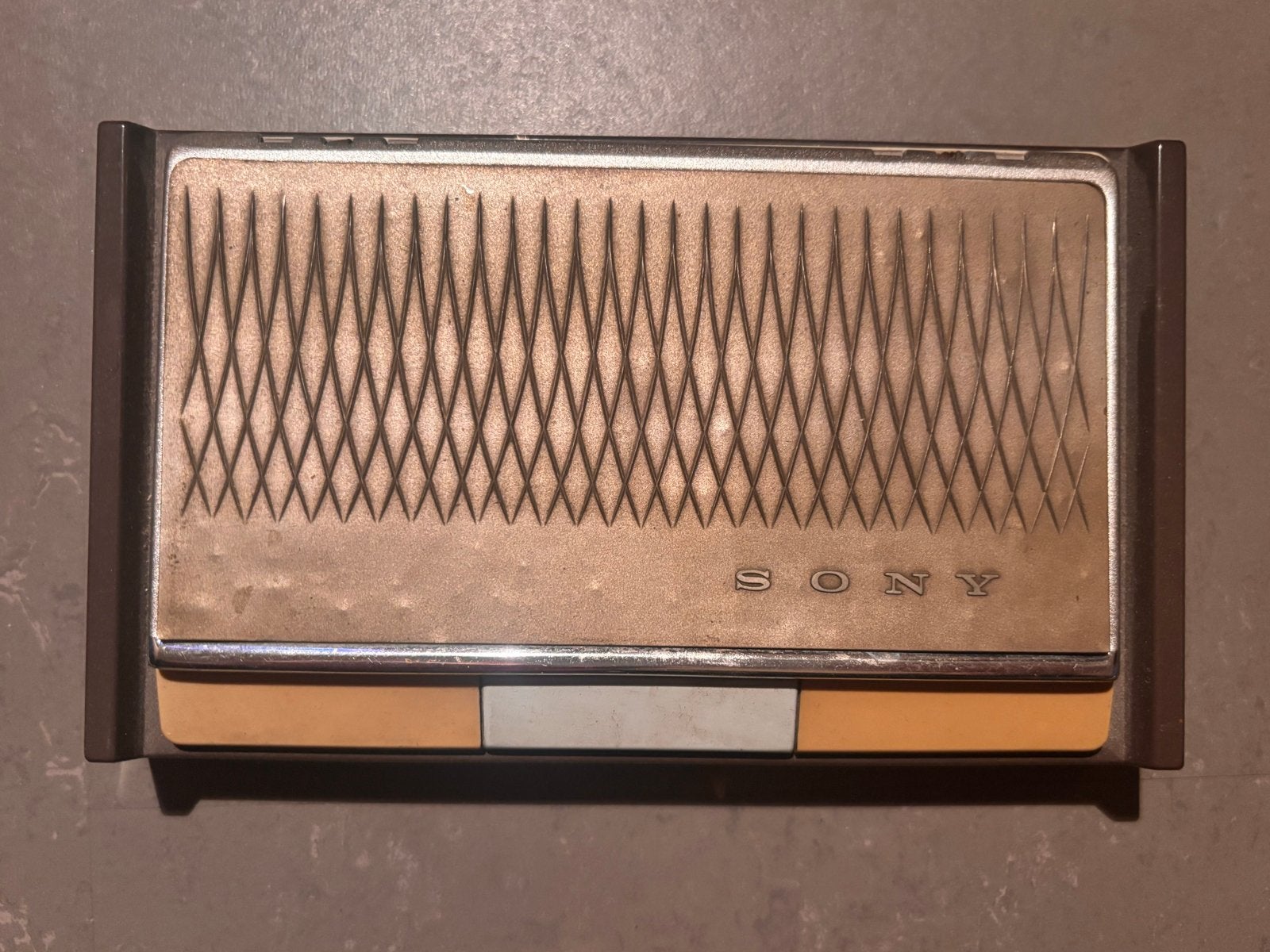 Vintage jaren 60 Sony TR-624 Transistorradio - Japan, Ophalen of Verzenden, Gebruikt, Transistorradio